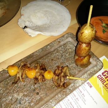 China Chilcano - Anticucho --Lengua de Pato: Duck tongue, cape gooseberry - Peruvian Near Me - Washington, DC, District of Columbia