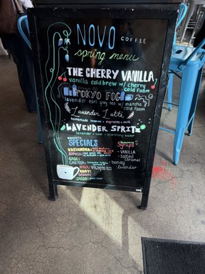 Menu photo 1 Novo Coffee Denver, CO