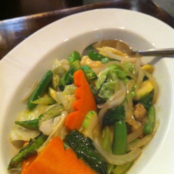 Tomi Thai Restaurant - The best stir fry veggies thai style. - Thai Near Me - Windsor, California
