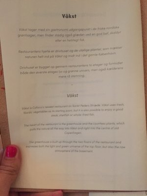 Menu photo 3 Vækst København, Menu photo 3 Vækst København,