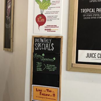 Roots Raw Juice Bar - Juice Bars & Smoothies Near Me - Lake Mary, Florida Roots Raw Juice Bar - Juice Bars & Smoothies Near Me - Lake Mary, Florida