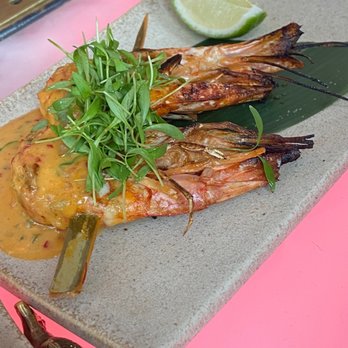 Sexy Fish Miami - Grilled Tiger Prawn - Seafood Near Me - Miami, Florida