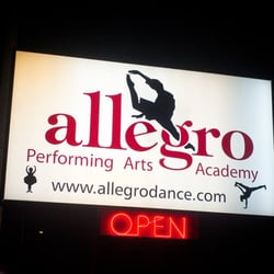 Allegro Performing Arts Academy - New 12,000 sq foot facility since Jan. 2014!