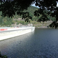 Pumpspeicherkraftwerk Hohenwarte - Staumauer Hohenwarte