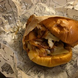 Sweet Onion Cheeseburger