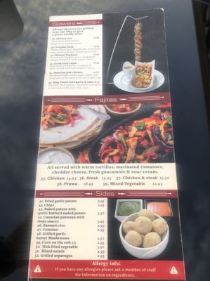 Menu photo 2 Vegas Grill Arona, TF