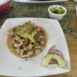 Ceviche Tostada