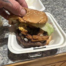 Burger Baron - The not so "mighty" burger. Or trash patty if you prefer.