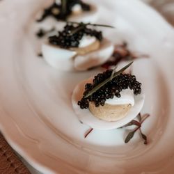 La Cave - CAVIAR DEVILED EGGS