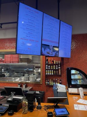 Dough Counter Pizza by null