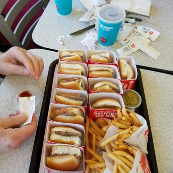Krystal - a tray of hot dogs and french fries - Fast Food Near Me - Cleveland, Tennessee Krystal - a tray of hot dogs and french fries - Fast Food Near Me - Cleveland, Tennessee