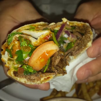 Zizi's Cafe - Turkish  Pizza (forgot the menu name) - Mediterranean Near Me - Chicago, Illinois