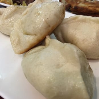 Dumpling House - Some sort of pork and chive bun - Chinese Near Me - Newton, Massachusetts