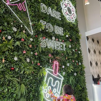 Devil & Angel Desserts - Cute wall perfect for pictures - Ice Cream & Frozen Yogurt Near Me - Folsom, California Devil & Angel Desserts - Cute wall perfect for pictures - Ice Cream & Frozen Yogurt Near Me - Folsom, California