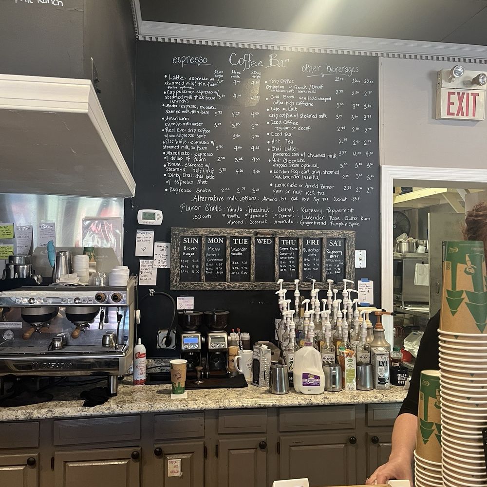 Old Mill Cafe - Menu board. - Coffee & Tea Near Me - Ellicott City, Maryland