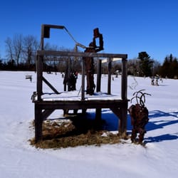 Stoneledge Sculpture Garden - Winter Scene