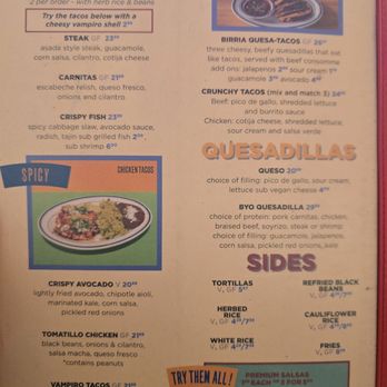 El Granjero Cantina - Menu - Mexican Near Me - Los Angeles, California