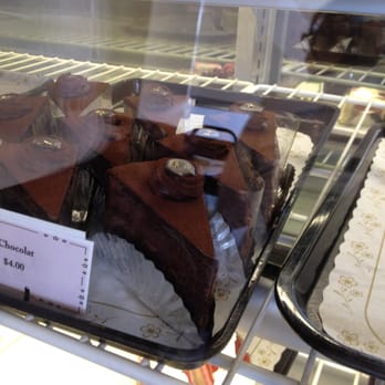 Beard Papa's - Slices of the chocolate cake - this is what I tried - Desserts Near Me - Los Angeles, California Beard Papa's - Slices of the chocolate cake - this is what I tried - Desserts Near Me - Los Angeles, California