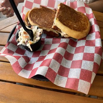 Fat Paulies Wicked Awesome Eatery - Chicken sandwich with smoked Gouda and coleslaw - Soup Near Me - Ormond Beach, Florida