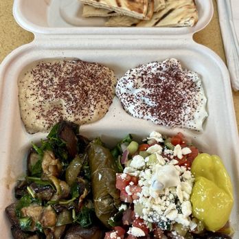 Pita Gyros - Appetizer Combo Plate - Mediterranean Near Me - San Bruno, California Pita Gyros - Appetizer Combo Plate - Mediterranean Near Me - San Bruno, California