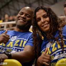 Brazil-021 School of Jiu-Jitsu in Chicago - Professor Andre Terencio and professor Hannette Staack.
