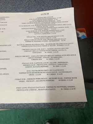 Menu photo 3 Jeannette's Kitchen Industry, PA