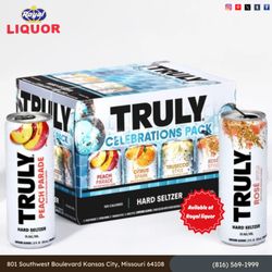 Royal Liquor - Truly Hard Seltzer Iced Tea Variety Pack is now available at Royal Liquor. Enjoy the perfect blend of real brewed iced tea and refreshing