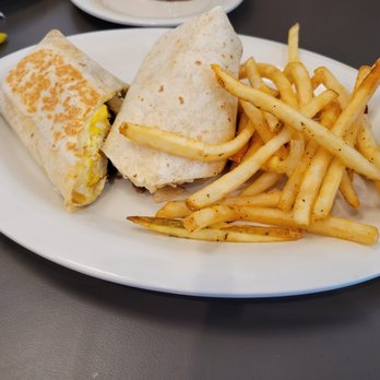 Eggs Up Grill - Carne Asada Breakfast Burrito - Breakfast & Brunch Near Me - Morrow, Georgia