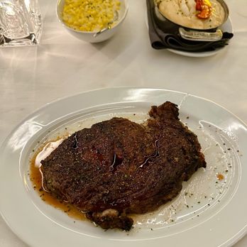 Ocean Prime - My 16 Oz Ribeye - cooked perfectly but too salty, wish they didn't salt the steak too much - Seafood Near Me - Beverly Hills, California Ocean Prime - My 16 Oz Ribeye - cooked perfectly but too salty, wish they didn't salt the steak too much - Seafood Near Me - Beverly Hills, California
