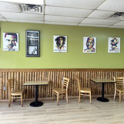 Fireside Jamaican Restaurant - Interior Tables