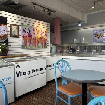 Village Creamery - Inside - Ice Cream & Frozen Yogurt Near Me - Niles, Illinois