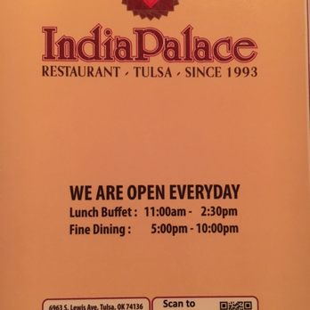 India Palace Restaurant - Indian Near Me - Tulsa, Oklahoma