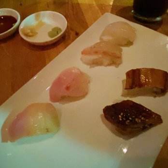SUGARFISH | Studio City - 2nd set of 6 nigiris. The presentation was super sloppy. - Japanese Near Me - Studio City, California SUGARFISH | Studio City - 2nd set of 6 nigiris. The presentation was super sloppy. - Japanese Near Me - Studio City, California