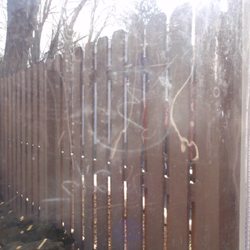 General Awning - Scratches on Vinyl