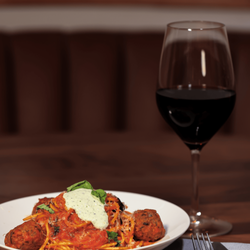 Take Care - Spaghetti and Meatballs at Take Care.