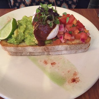 The Old Milk Bar Cafe - Avo and salsa on toast - Breakfast & Brunch Near Me - Thornbury, VIC The Old Milk Bar Cafe - Avo and salsa on toast - Breakfast & Brunch Near Me - Thornbury, VIC