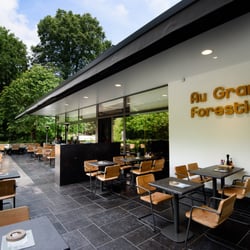 Au Grand Forestier - Terrasse au bord du Lac Tenreuken