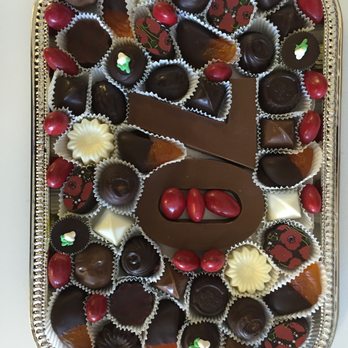 Sweethearts Three Chocolates - Custom Chocolates for 70th Birthday Party - Candy Stores Near Me - Sharon, Massachusetts