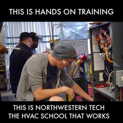 Northwestern Technological Institute - Hands on hvac training