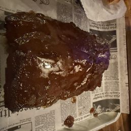 awful, dry, salty new ribs. awful, dry, salty new ribs.