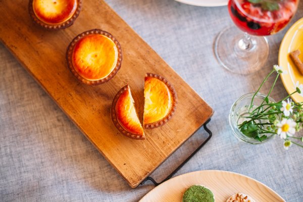 Bake Cheese Tart by null