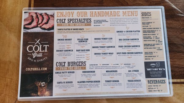 Menu photo 6 Colt Grill BBQ & Spirits Foley, AL Menu photo 6 Colt Grill BBQ & Spirits Foley, AL