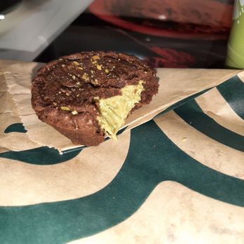 Starbucks - Inside of the Dubai chocolate bite, warmed up. - Coffee & Tea Near Me - Beaverton, Oregon