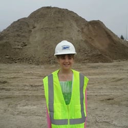 Edgemont Elementary School - Ground breaking ceremony for the new Edgemont school today . Brooklyn was chosen to represent the school. So proud