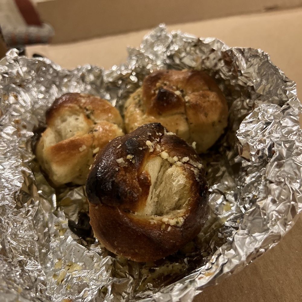 a basket of baked goods