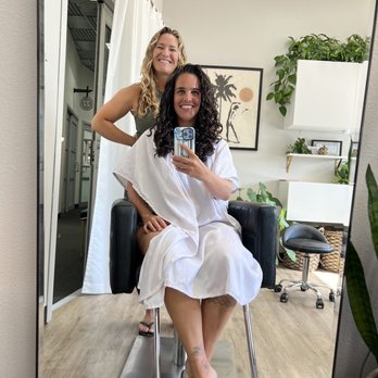 The Mindful Curl - After her magic! - Hair Stylists Near Me - Carlsbad, California The Mindful Curl - After her magic! - Hair Stylists Near Me - Carlsbad, California