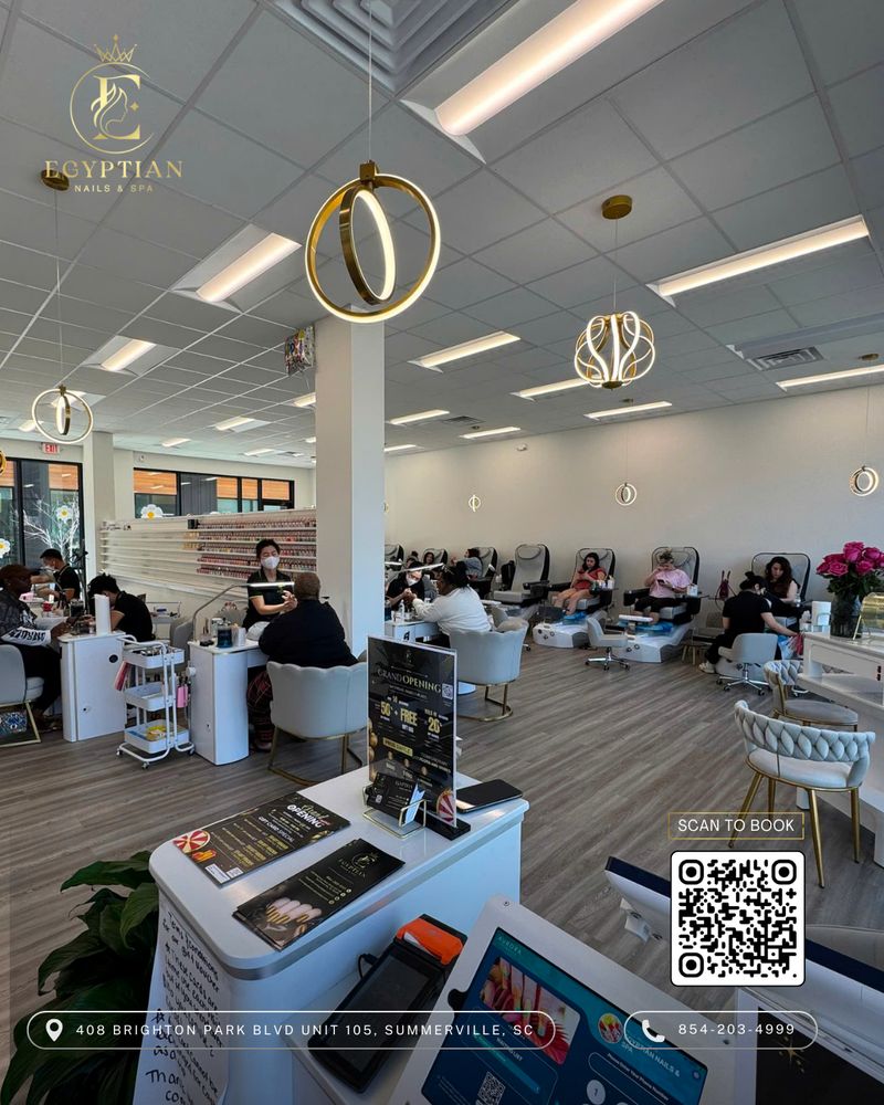 Egyptian Nails & Spa Logo