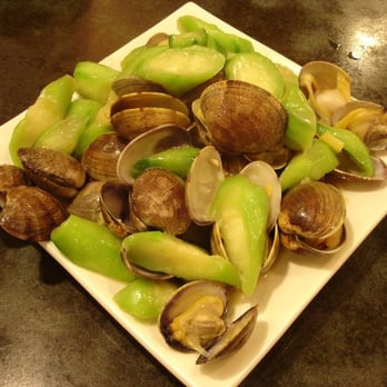 China Gourmet Restaurant - Sauteed clam w. loofah - Chinese Near Me - Boston, Massachusetts China Gourmet Restaurant - Sauteed clam w. loofah - Chinese Near Me - Boston, Massachusetts