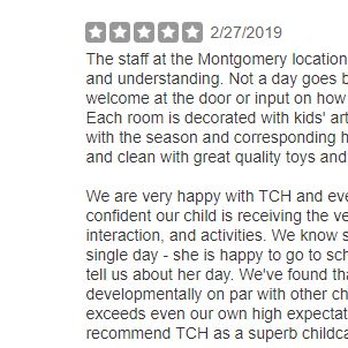 BrightPath Montgomery Child Care Center - 5 Star Review found in the "non recommended review" section at the bottom of our review page. - Child Care & Day Care Near Me - Cincinnati, Ohio BrightPath Montgomery Child Care Center - 5 Star Review found in the "non recommended review" section at the bottom of our review page. - Child Care & Day Care Near Me - Cincinnati, Ohio