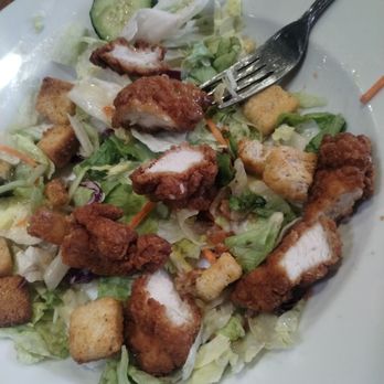 Denny's - Mama's fried chicken salad. - Diners Near Me - Fontana, California Denny's - Mama's fried chicken salad. - Diners Near Me - Fontana, California